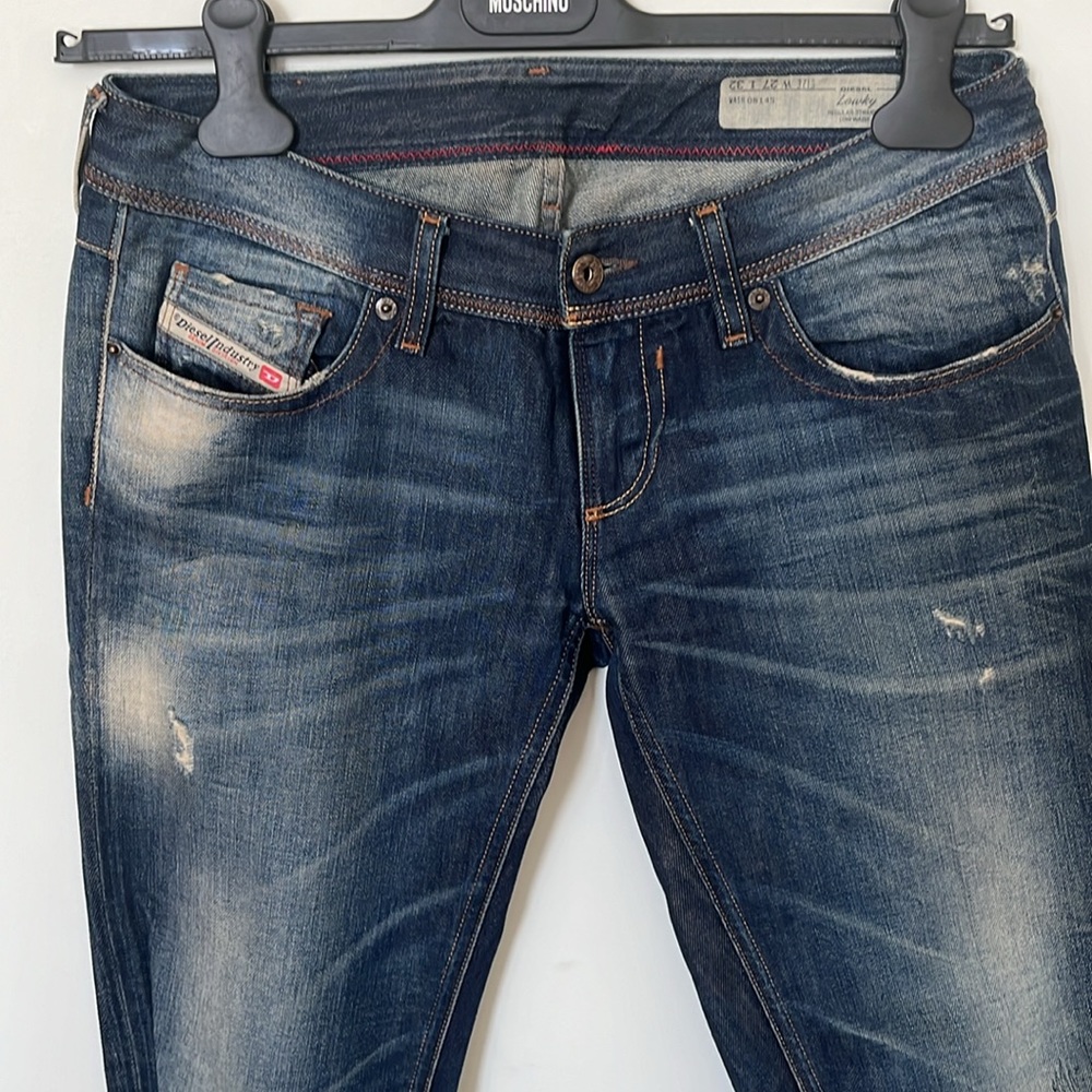 Diesel Regular Straight Jeans 0814S